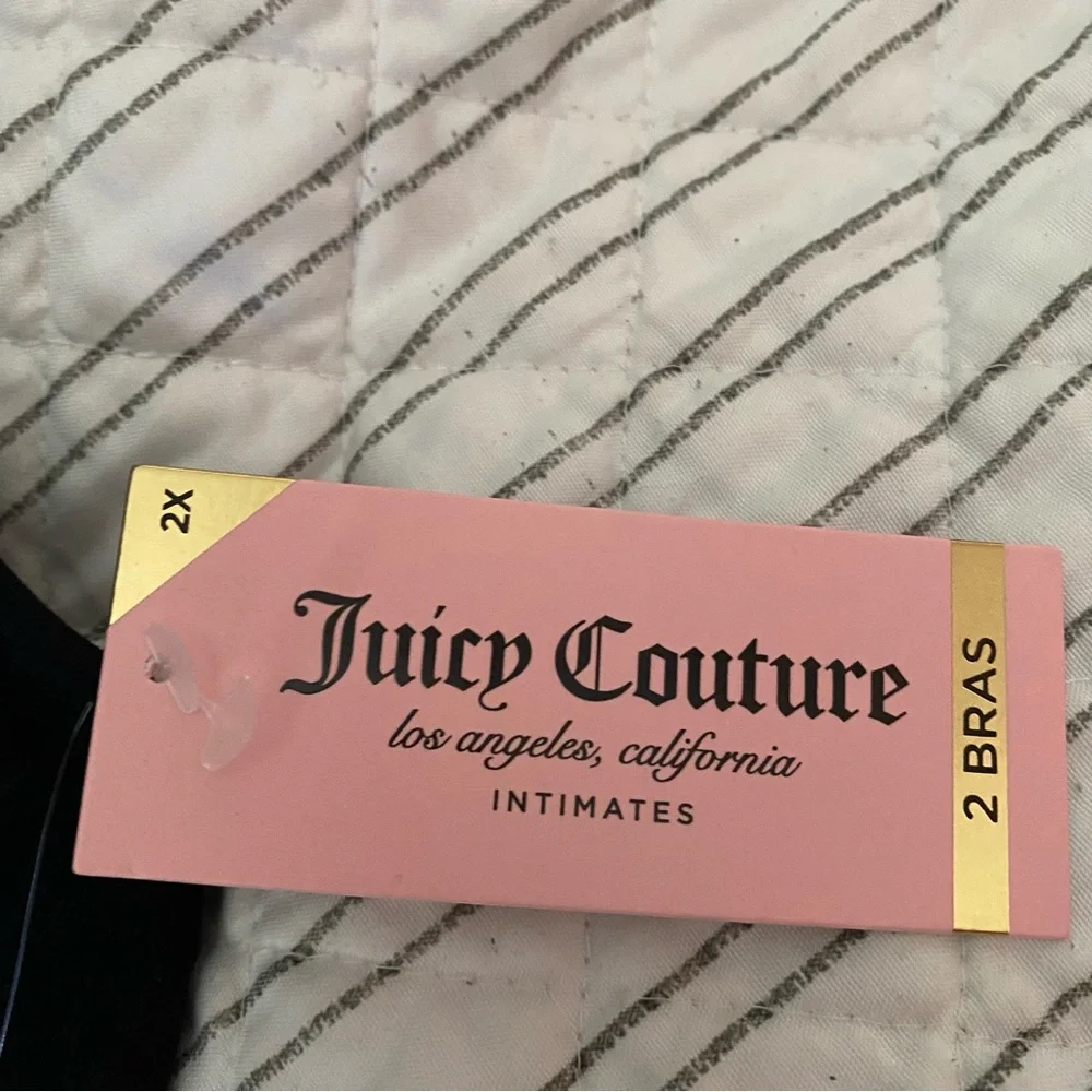 NWT ✨ Juicy Couture 2 pieces sport bras 3X - Picture 9 of 9